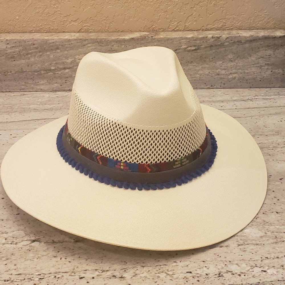 New Hat with colorful strip